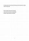 Research paper thumbnail of A coming of age: how and why the UK became the first democracy to allow votes for 18-year-olds