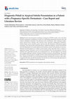 Research paper thumbnail of Diagnostic Pitfall in Atypical Febrile Presentation in a Patient with a Pregnancy-Specific Dermatosis—Case Report and Literature Review