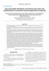 Research paper thumbnail of Relationship between cognitive decline and depression in patients with Parkinson’s disease