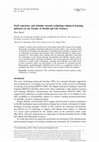 Research paper thumbnail of Staff experience and attitudes towards technology-enhanced learning initiatives in one Faculty of Health and Life Sciences