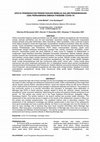 Research paper thumbnail of Upaya Peningkatan Pengetahuan Remaja Dalam Pendewasaan Usia Perkawinan Dimasa Pandemi COVID-19