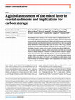 Research paper thumbnail of A global assessment of the mixed layer in coastal sediments and implications for carbon storage