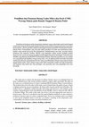 Research paper thumbnail of Pemilihan dan Penataan Ruang Usaha Mikro dan Kecil (UMK) Warung Makan pada Rumah Tinggal di Hunian Padat