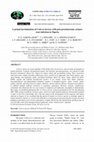 Research paper thumbnail of A primal incrimination of Cedecea davisae with post-prostatectomy urinary tract infection in Nigeria