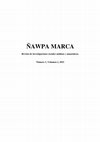 Research paper thumbnail of REVISTA NAWPA MARCA 2 CONCEPTO CUSCO JOHN APAZA