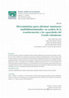 Research paper thumbnail of Herramientas para afrontar amenazas multidimensionales