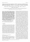 Research paper thumbnail of Aging-associated down-regulation of ClC-1 expression in skeletal muscle: phenotypic-independent relation to the decrease of chloride conductance