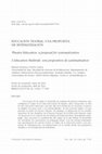 Research paper thumbnail of L’éducation théâtrale: une proposition de systématisation