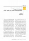 Research paper thumbnail of Fútbol, género, inclusión social y deporte en Andalucía