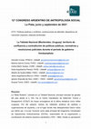 Research paper thumbnail of La Tablada Nacional (Montevideo, Uruguay): territorio de confluencia y contradicción de políticas públicas, normativas y resoluciones judiciales durante el periodo de gobierno frenteamplista.