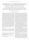 Research paper thumbnail of Krüppel-like factor 4: A new potential biomarker of lung cancer