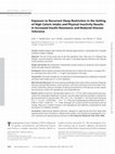 Research paper thumbnail of Exposure to Recurrent Sleep Restriction in the Setting of High Caloric Intake and Physical Inactivity Results in Increased Insulin Resistance and Reduced Glucose Tolerance