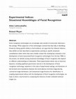 Research paper thumbnail of Experimental Indices: Situational Assemblages of Facial Recognition