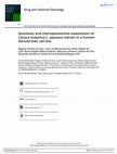 Research paper thumbnail of Genotoxic and chemopreventive assessment of Cynara scolymus L. aqueous extract in a human-derived liver cell line