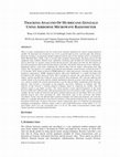 Research paper thumbnail of TRACKING ANALYSIS OF HURRICANE GONZALO USING AIRBORNE MICROWAVE RADIOMETER