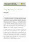 Research paper thumbnail of Alimcan Tagan Macar ve Türk Araştırmaları Alimcan Tagan's Hungarian and Turkish Studies