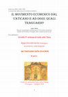 Research paper thumbnail of MEV2-OQT / IL MOVIMENTO ECUMENICO DAL VATICANO II AD OGGI: QUALI TRAGUARDI?