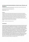 Research paper thumbnail of 200 Years of International Relations in Brazil: Issues, Theories, and Methods