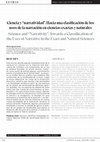 Research paper thumbnail of Ciencia y "narratividad". Hacia una clasificación de los usos de la narración en ciencias exactas y naturales