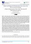 Research paper thumbnail of Tiktok: La Politique De Désinformation Sous Couvert Du Divertissement En Afrique