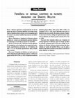 Research paper thumbnail of Freqüência de sintomas digestivos em pacientes brasileiros com Diabetes Mellitus