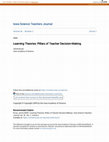 Research paper thumbnail of Learning Theories: Pillars of Teacher Decision-Making