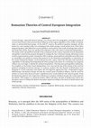 Research paper thumbnail of Romanian Theories of Central European Integration