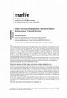 Research paper thumbnail of İslam Borçlar Hukukunda Akitlere Etkisi Bakımından Takyîdî Şartlar