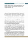 Research paper thumbnail of Paul Maas – Barbara Bordalejo – Jan Just Witkam, Stemmatik / Tenkitli Metin Neşrinde Soy-Ağacı Yaklaşımı, der. Mürteza Bedir