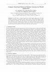 Research paper thumbnail of Dual-band balanced handset antenna for WLAN application