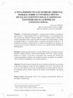 Research paper thumbnail of A Nova Perspectiva Do Supremo Tribunal Federal Sobre O Controle Difuso: Mutação Constitucional e Limites Da Legitimidade Da Jurisdição Constitucional