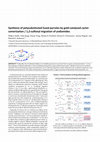 Research paper thumbnail of Synthesis of Polysubstituted Fused Pyrroles by Gold-Catalyzed Cycloisomerization/1,2-Sulfonyl Migration of Yndiamides