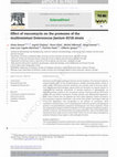 Research paper thumbnail of Effect of vancomycin on the proteome of the multiresistant Enterococcus faecium SU18 strain