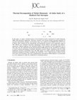 Research paper thumbnail of Thermal Decomposition of Methyl Butanoate:  Ab Initio Study of a Biodiesel Fuel Surrogate