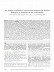 Research paper thumbnail of An analysis of technical aspects of the arthroscopic Bankart procedure as performed in the United States