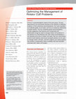 Research paper thumbnail of Optimizing the Management of Rotator Cuff Problems