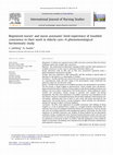 Research paper thumbnail of Registered nurses' and nurse assistants' lived experience of troubled conscience in their work in elderly care--a phenomenological hermeneutic study