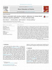 Research paper thumbnail of Factors associated with nursing students' adherence to venous blood collection practice guidelines - A cross sectional study