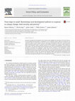 Research paper thumbnail of From large to small: Reorienting rural development policies in response to climate change, food security and poverty