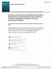 Research paper thumbnail of Earthworm-assisted bioremediation of petroleum hydrocarbon–contaminated soils from motorcar mechanic workshops in Ibadan, Oyo State, southwestern Nigeria