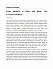 Research paper thumbnail of Prikaz knjige: Daniel Dennett, From Bacteria to Bach and Back: The Evolution of Minds, Penguin 2023