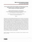 Research paper thumbnail of Evaluation of Mail Management Information System Implementation at Brawijaya University Using the Hot-Fit Model Approach