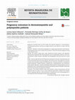 Research paper thumbnail of Desfechos da gestação em pacientes com dermatomiosite e polimiosite