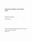 Research paper thumbnail of Evolutionary Markov Chain Monte Carlo