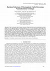 Research paper thumbnail of Hardness Behaviour of Thermoplastic Cattle Horn using Nanoindentation Technique