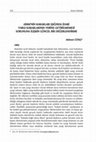 Research paper thumbnail of AİHM’NİN KARARLARI IŞIĞINDA İDARİ YARGI KARARLARININ YERİNE GETİRİLMEMESİ  SORUNUNA İLİŞKİN GÜNCEL BİR DEĞERLENDİRME