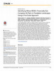 Research paper thumbnail of Identifying Where REDD+ Financially Out-Competes Oil Palm in Floodplain Landscapes Using a Fine-Scale Approach