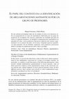 Research paper thumbnail of The Role of Context in the Identification of Mathematical Argumentations by a Group of Teachers