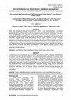 Research paper thumbnail of Upaya Peningkatan Sadar Wisata Berbasis Bahasa Dan Kewirausahaan Pada Kegiatan Promosi Kampung Wisata Kungkuk