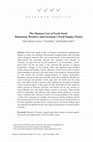 Research paper thumbnail of The Human Cost of Fresh Food: Romanian Workers and Germany's Food Supply Chains